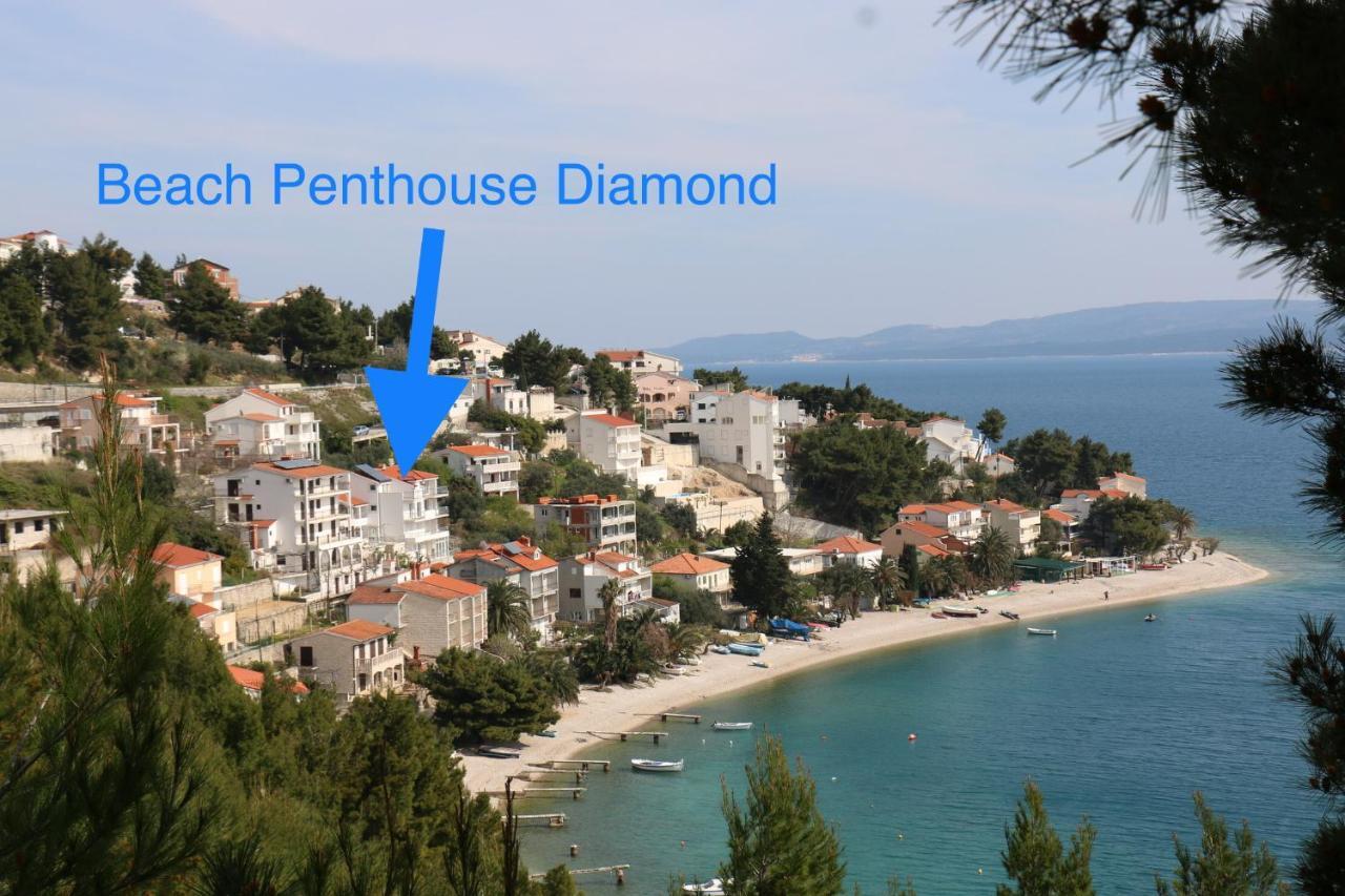 Beach Penthouse Diamond Omiš Zimmer foto